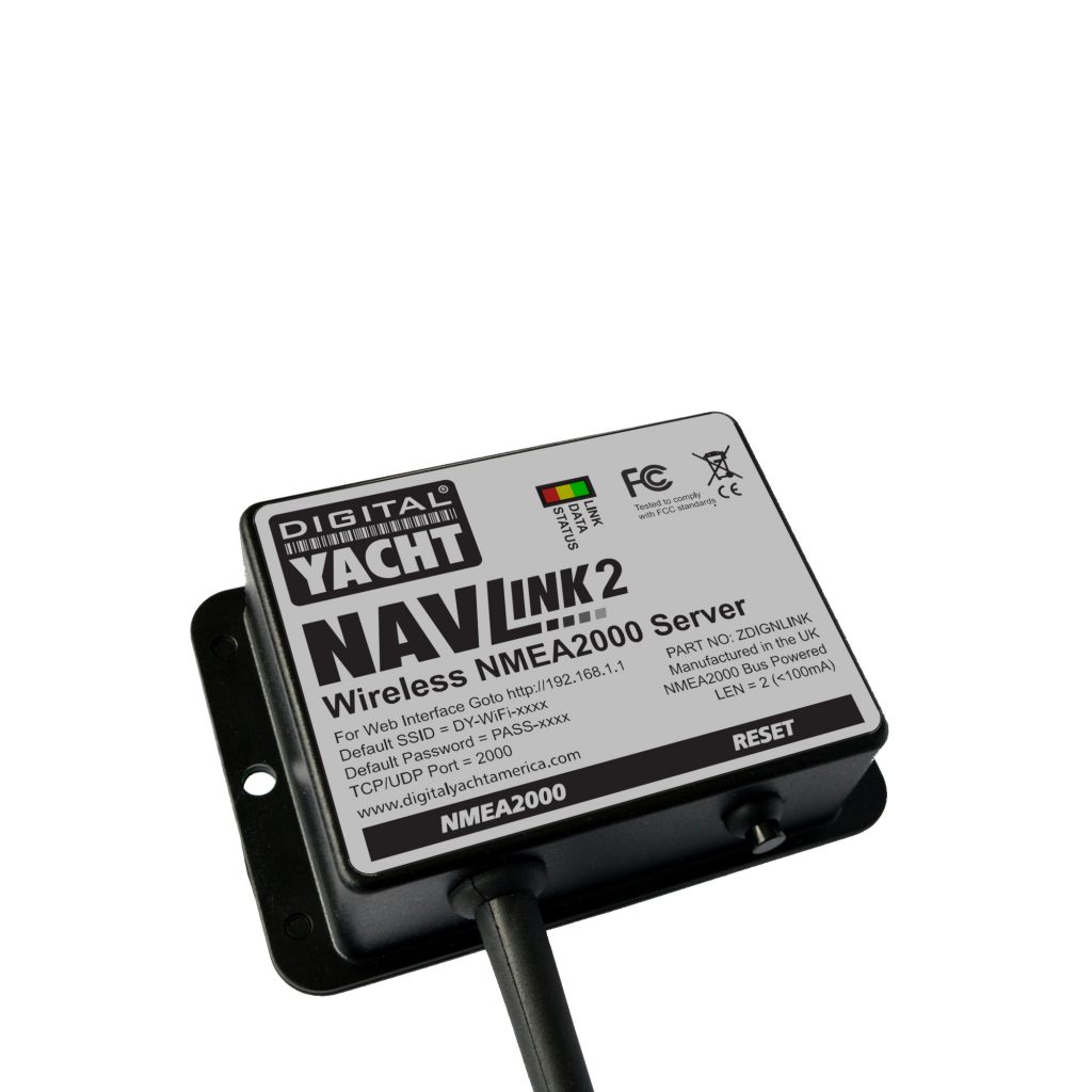 digital yacht navlink2 nmea 2000 to wifi gateway