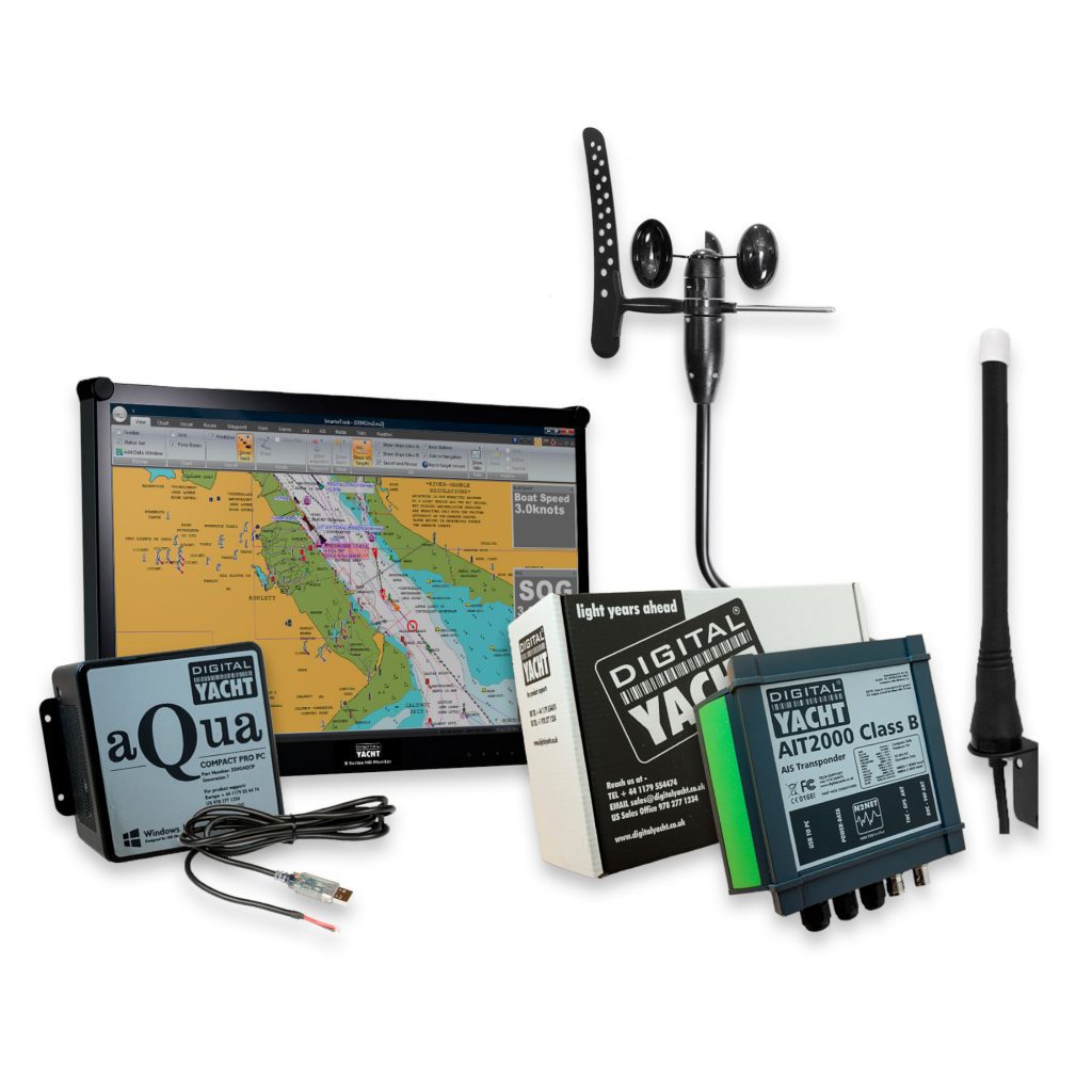 PC Navigation System with GPS, Wind & AIS Transponder Digital Yacht