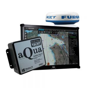 Nav PC with radar Furuno and TimeZero software
