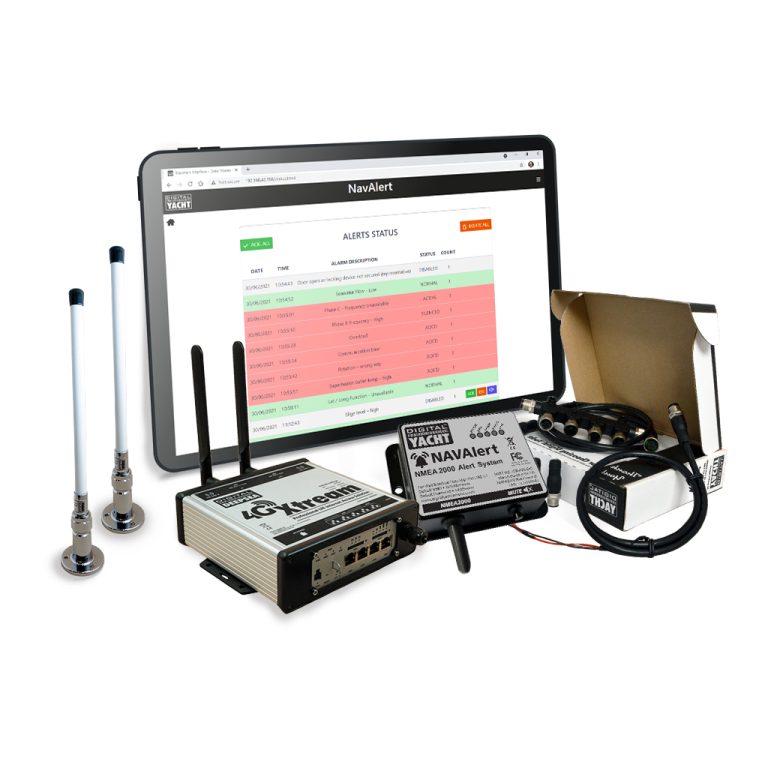 4G Router, NMEA 2000 & Remote Monitoring Digital Yacht